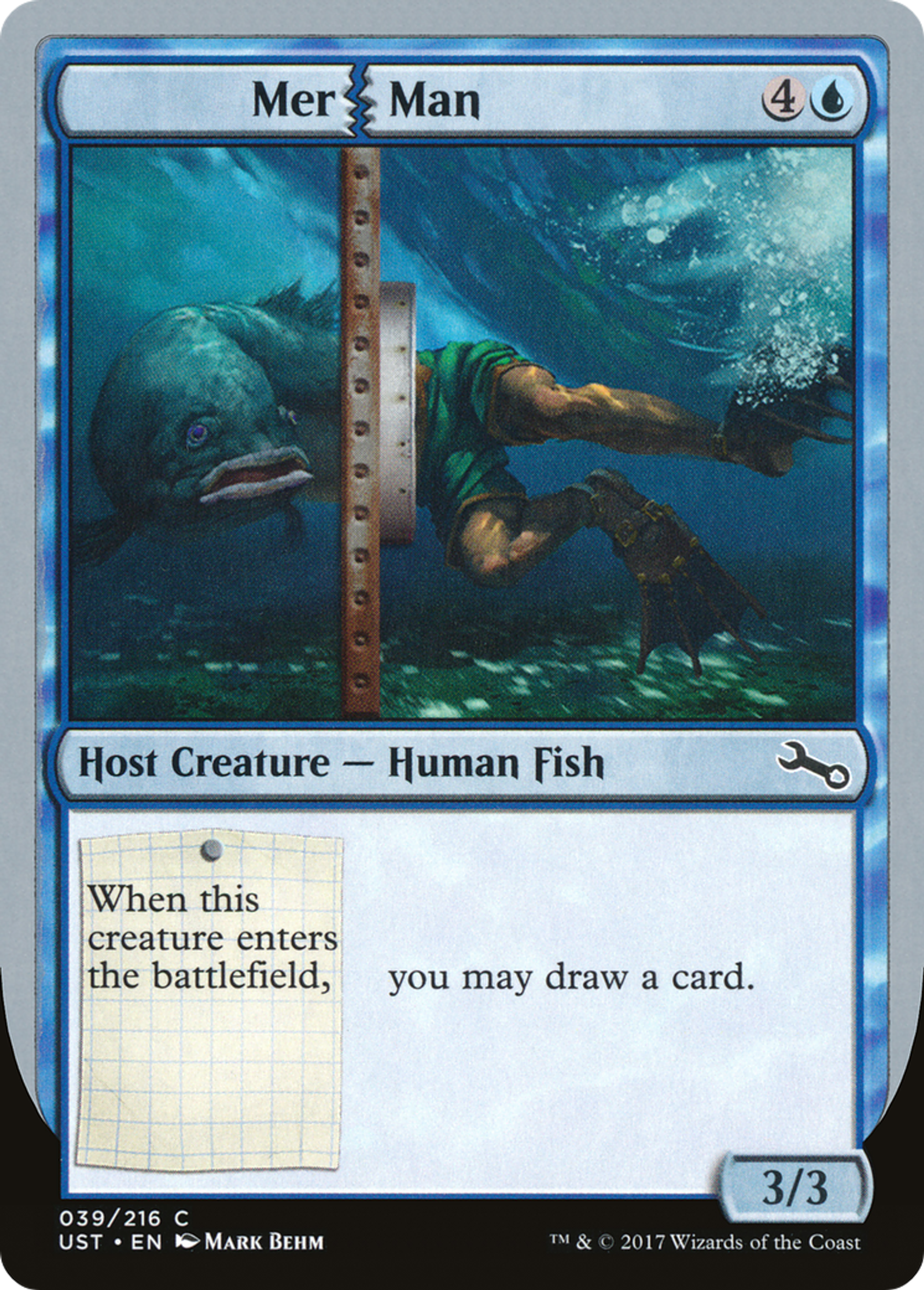 Mer Man — Unstable — Magic: The Gathering