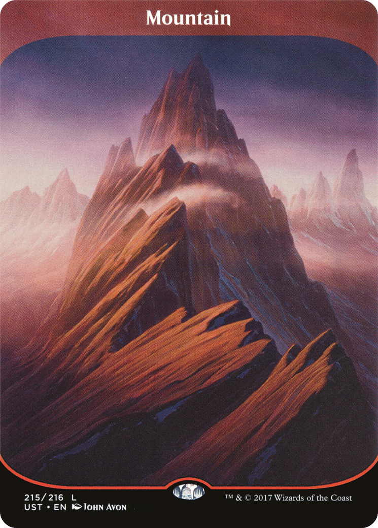 Montagne — Unstable — Magic: The Gathering