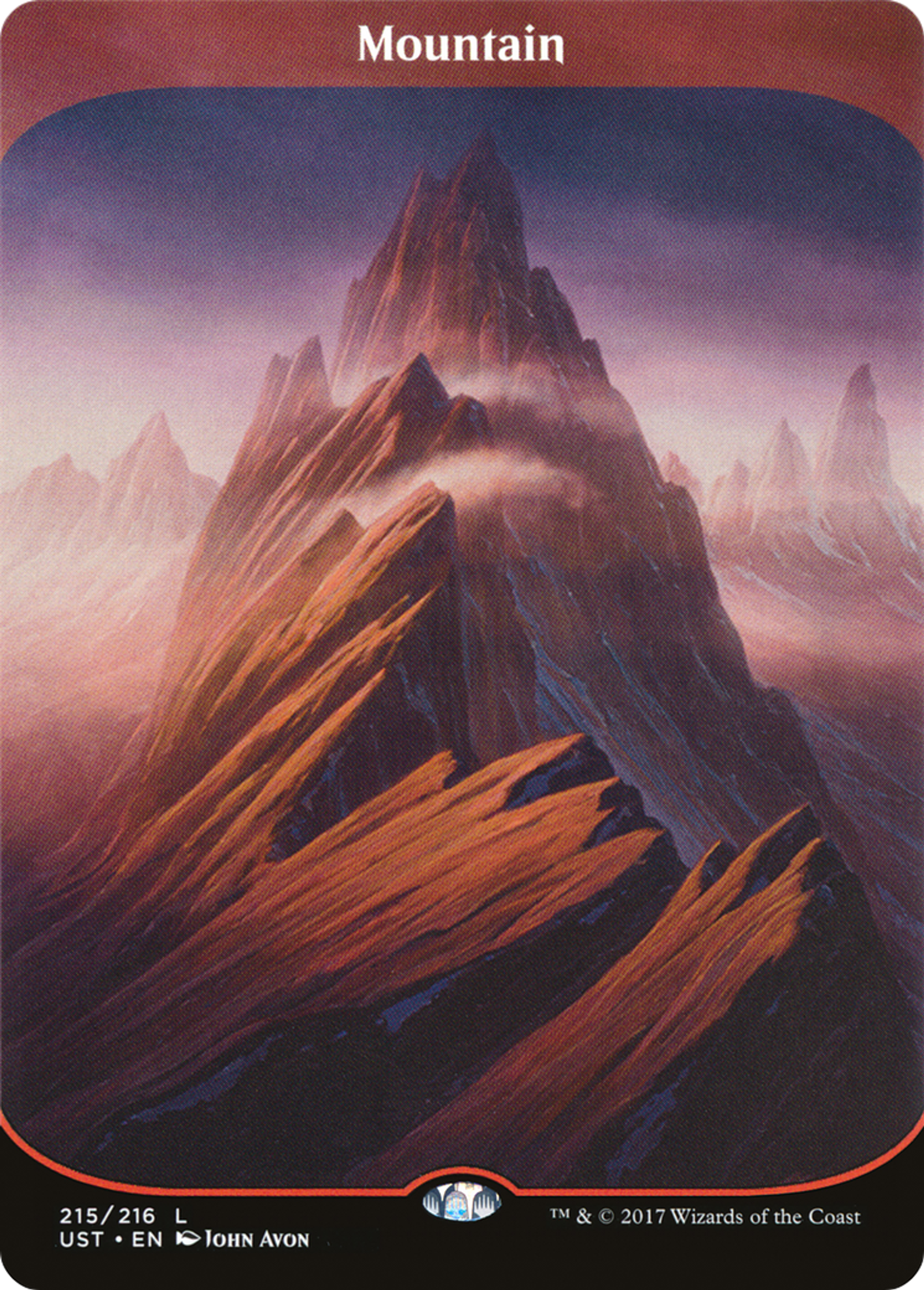 Montagne — Unstable — Magic: The Gathering
