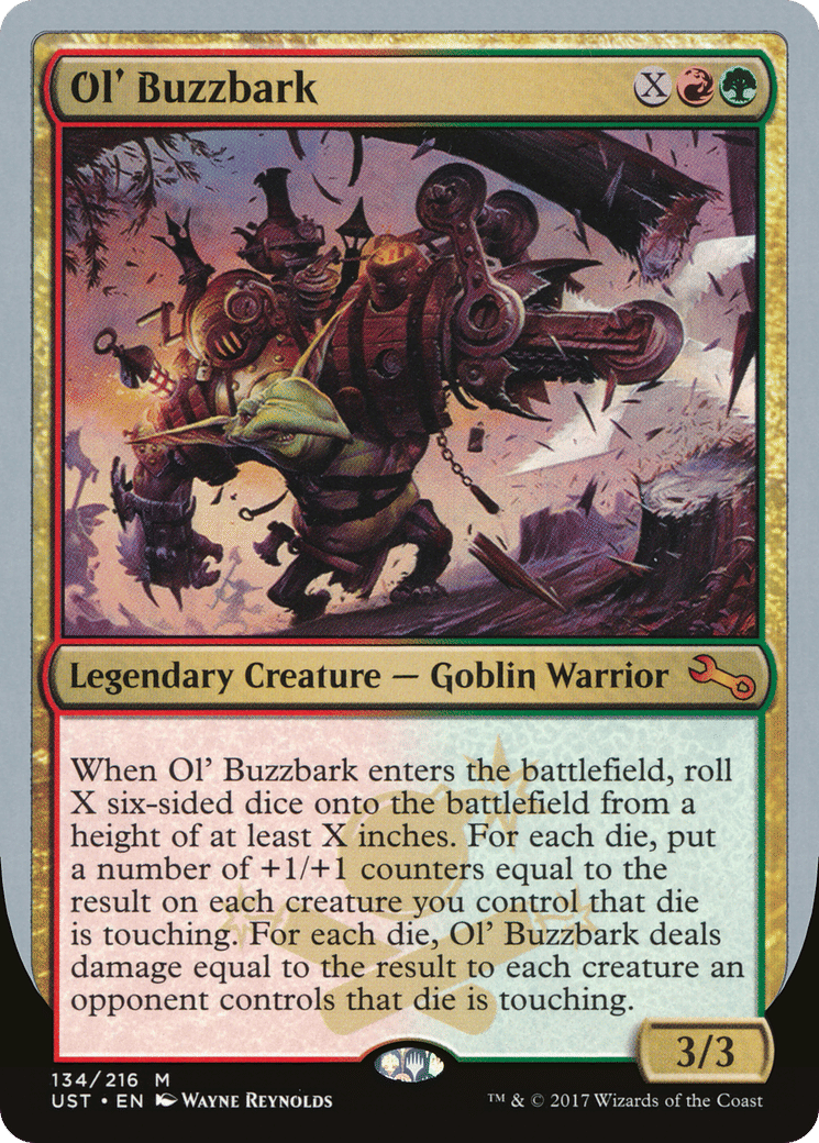 Ol' Buzzbark — Unstable — Magic: The Gathering