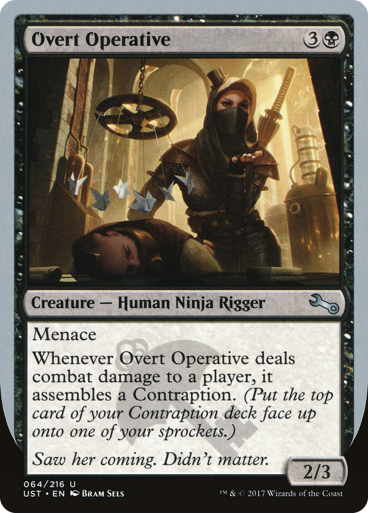 Overt Operative — Unstable — Magic: The Gathering