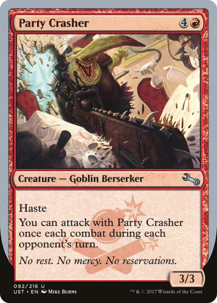 Party Crasher — Unstable — Magic: The Gathering