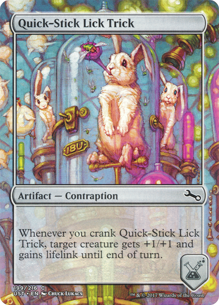 Quick-Stick Lick Trick — Unstable — Magic: The Gathering