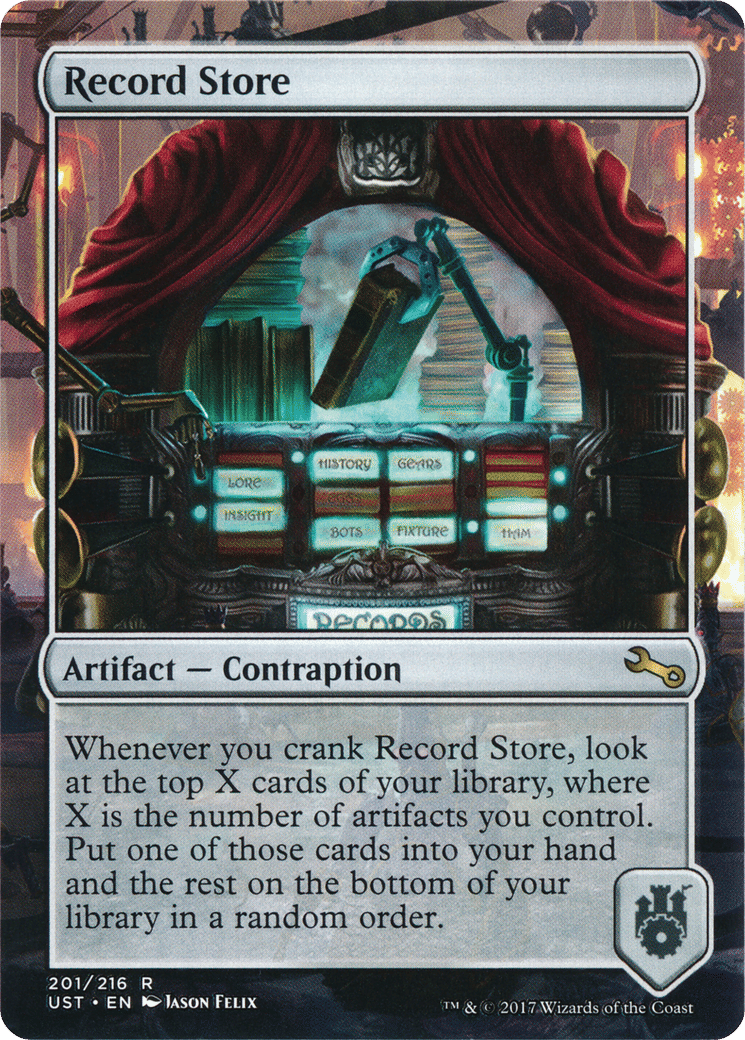 Record Store from Unstable - Magic: The Gathering