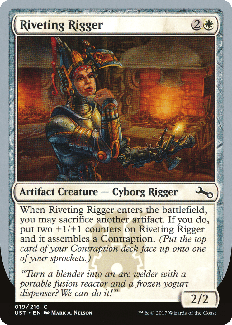 Riveting Rigger — Unstable — Magic: The Gathering