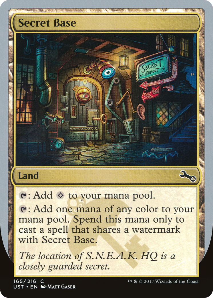 Secret Base — Unstable — Magic: The Gathering