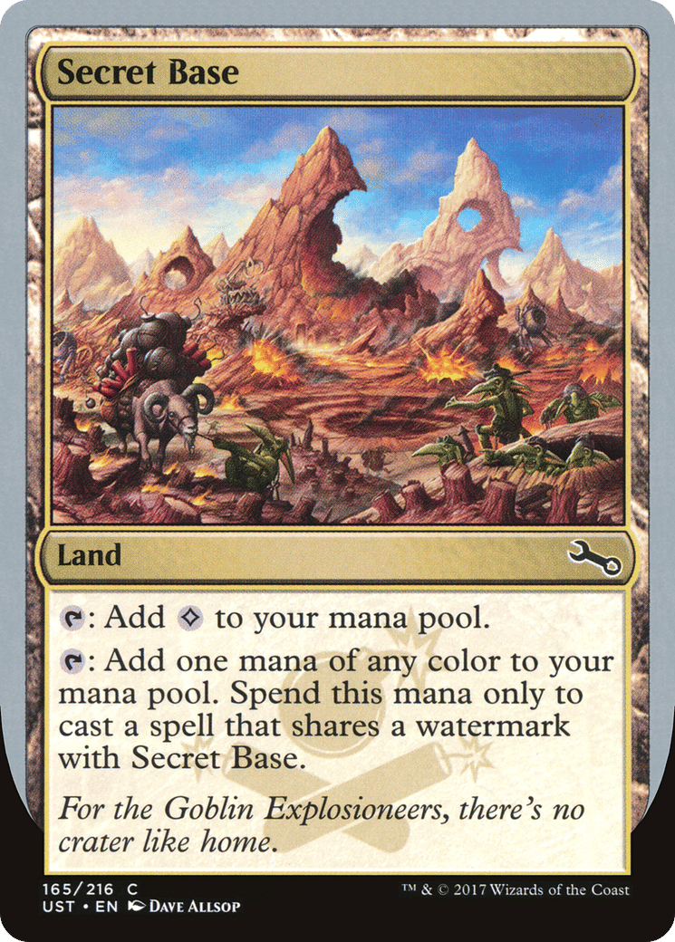 Secret Base — Unstable — Magic: The Gathering