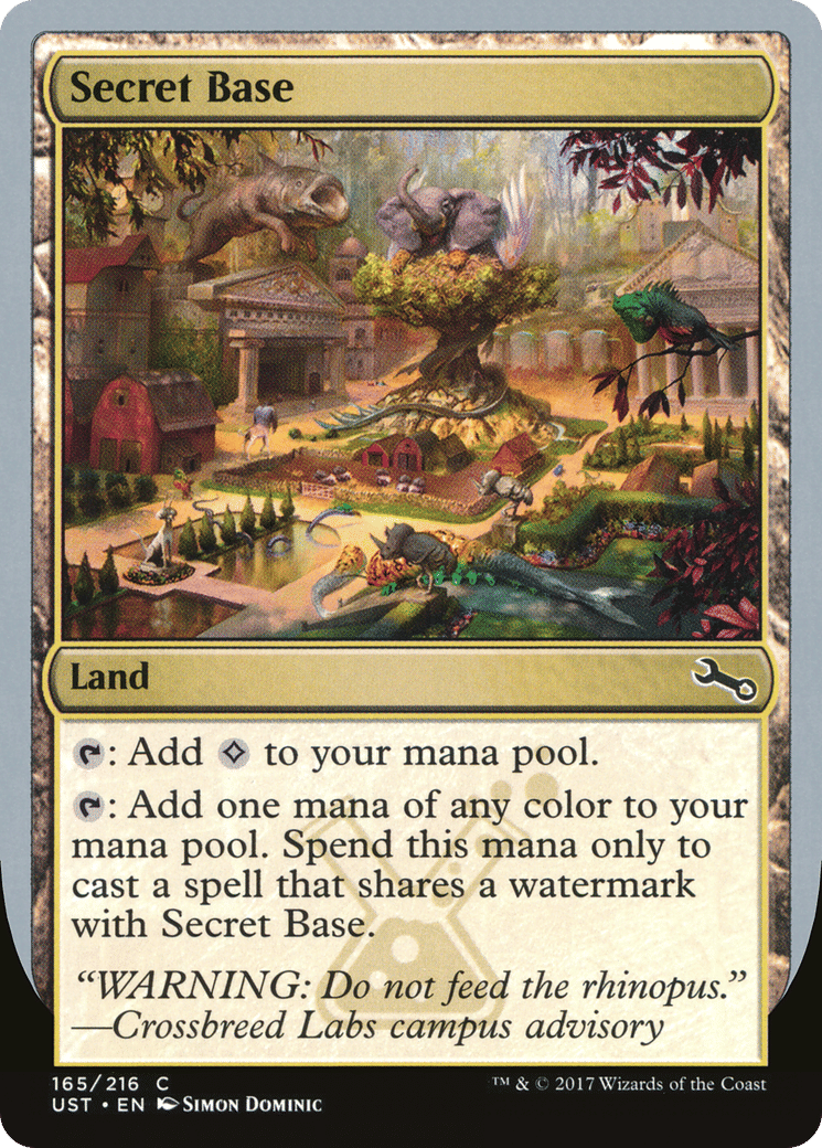 Secret Base — Unstable — Magic: The Gathering