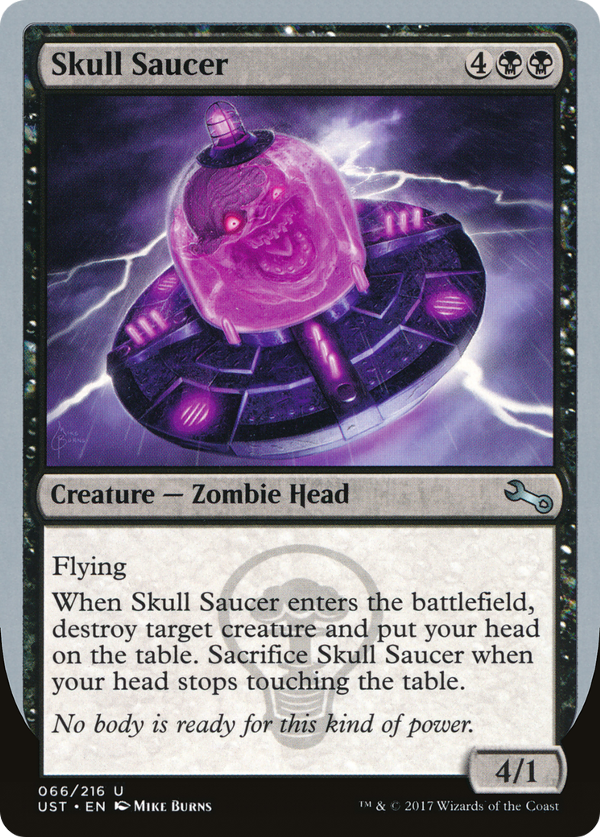 Skull Saucer — Unstable — Magic: The Gathering
