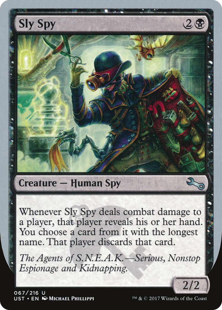 Sly Spy — Unstable — Magic: The Gathering