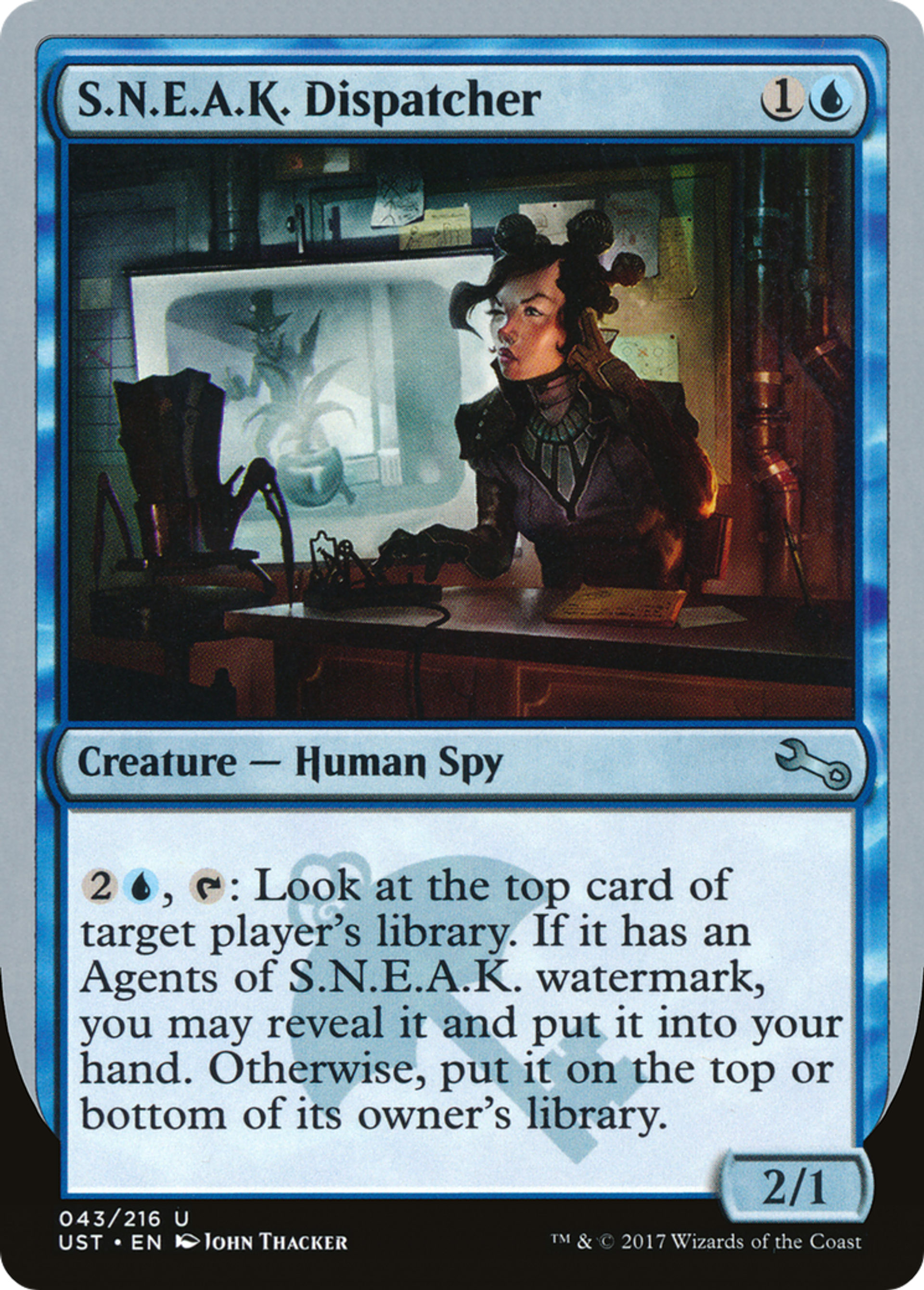 S.N.E.A.K. Dispatcher — Unstable — Magic: The Gathering