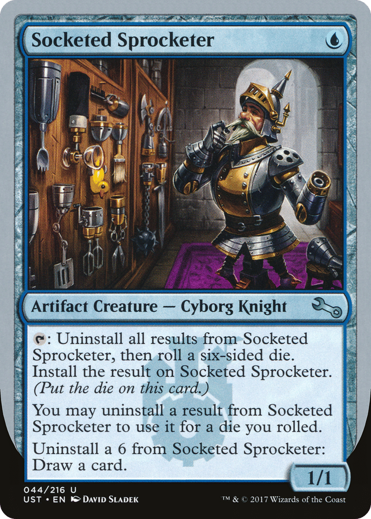 Socketed Sprocketer — Unstable — Magic: The Gathering