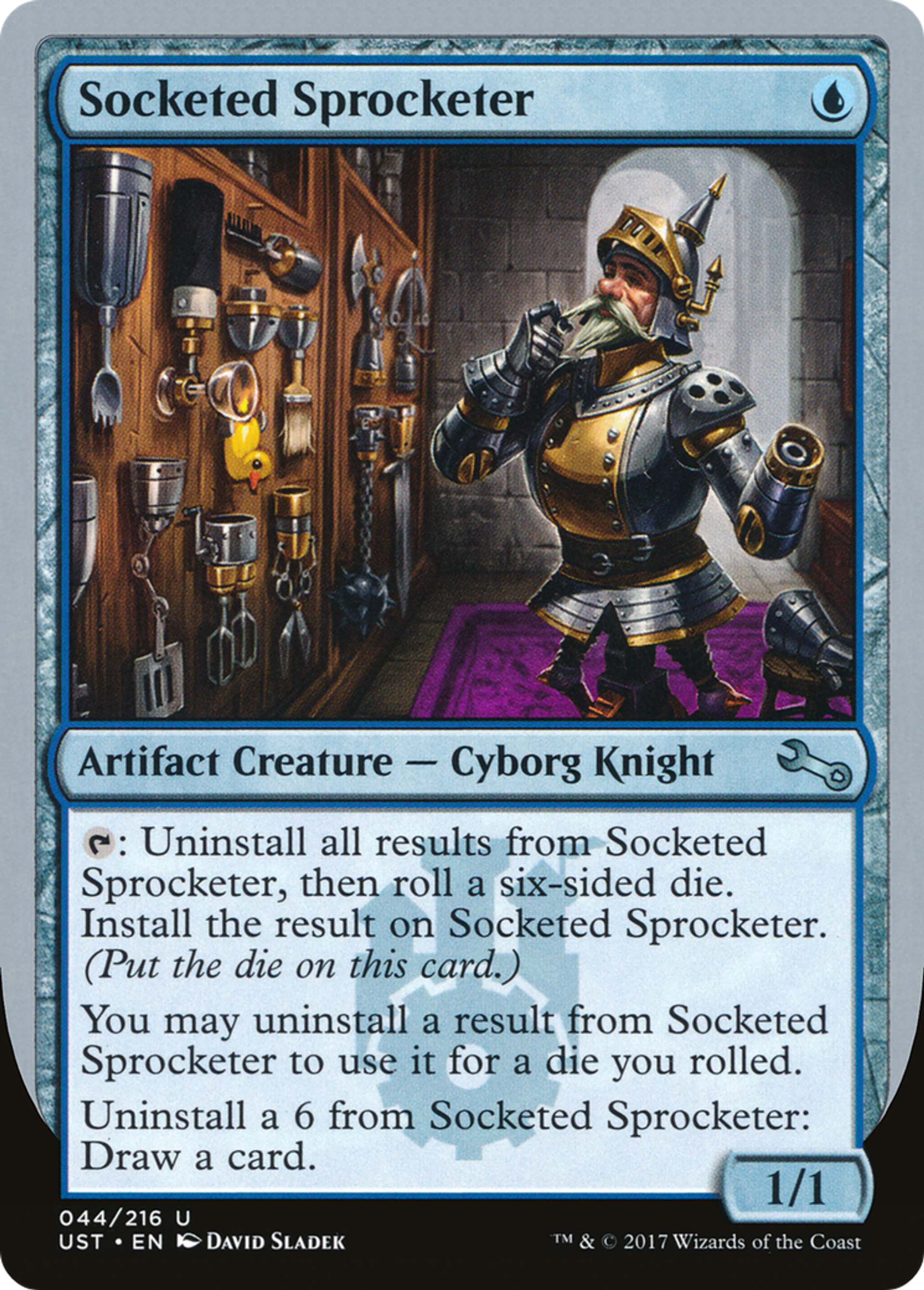 Socketed Sprocketer — Unstable — Magic: The Gathering