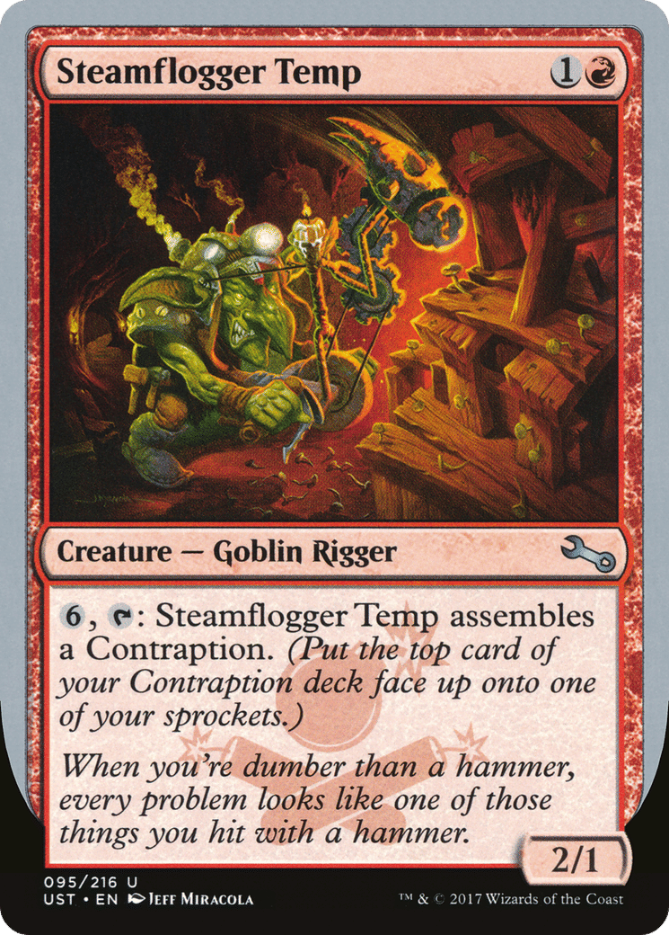 Steamflogger Temp — Unstable — Magic: The Gathering