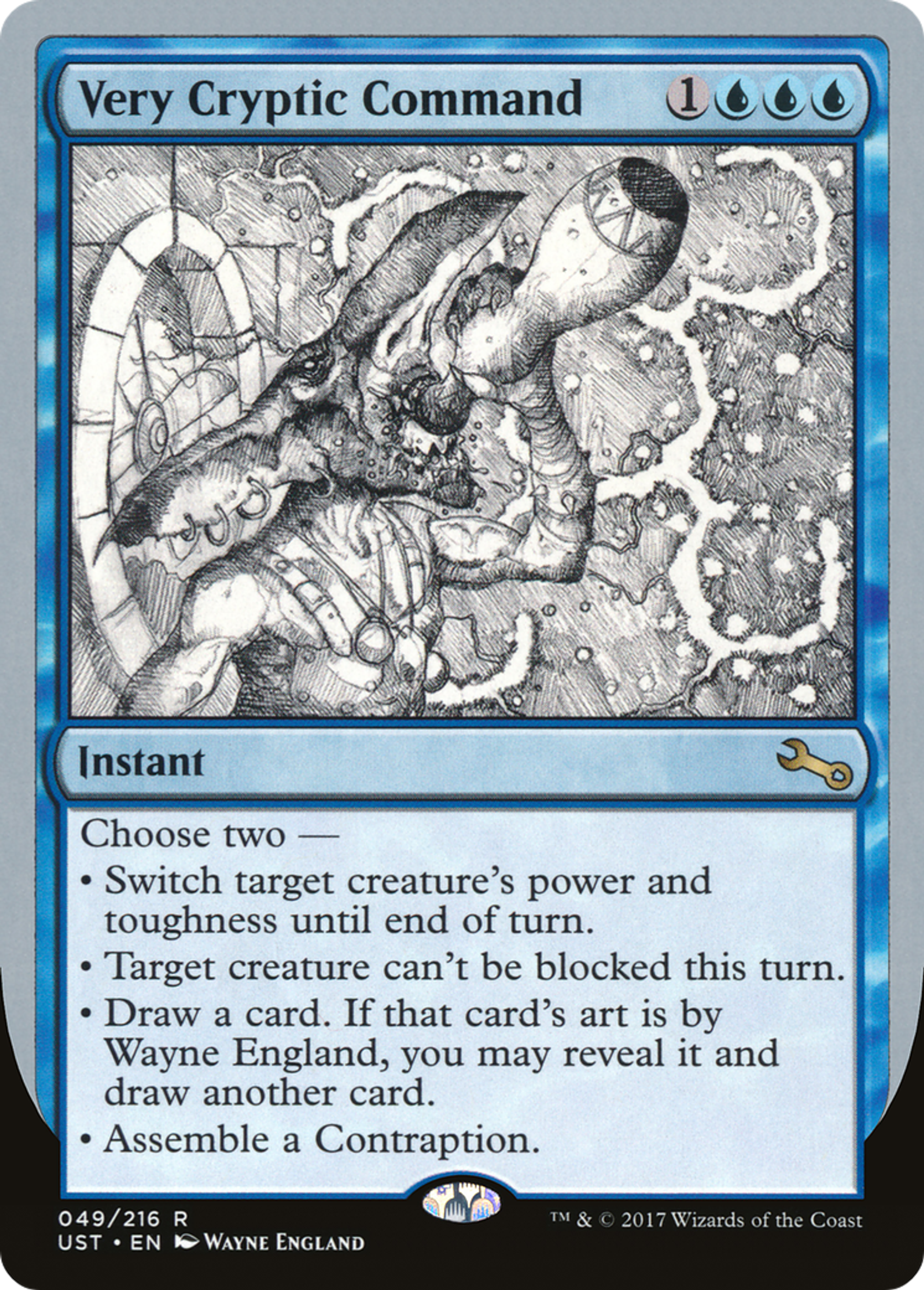 Very Cryptic Command — Unstable — Magic: The Gathering