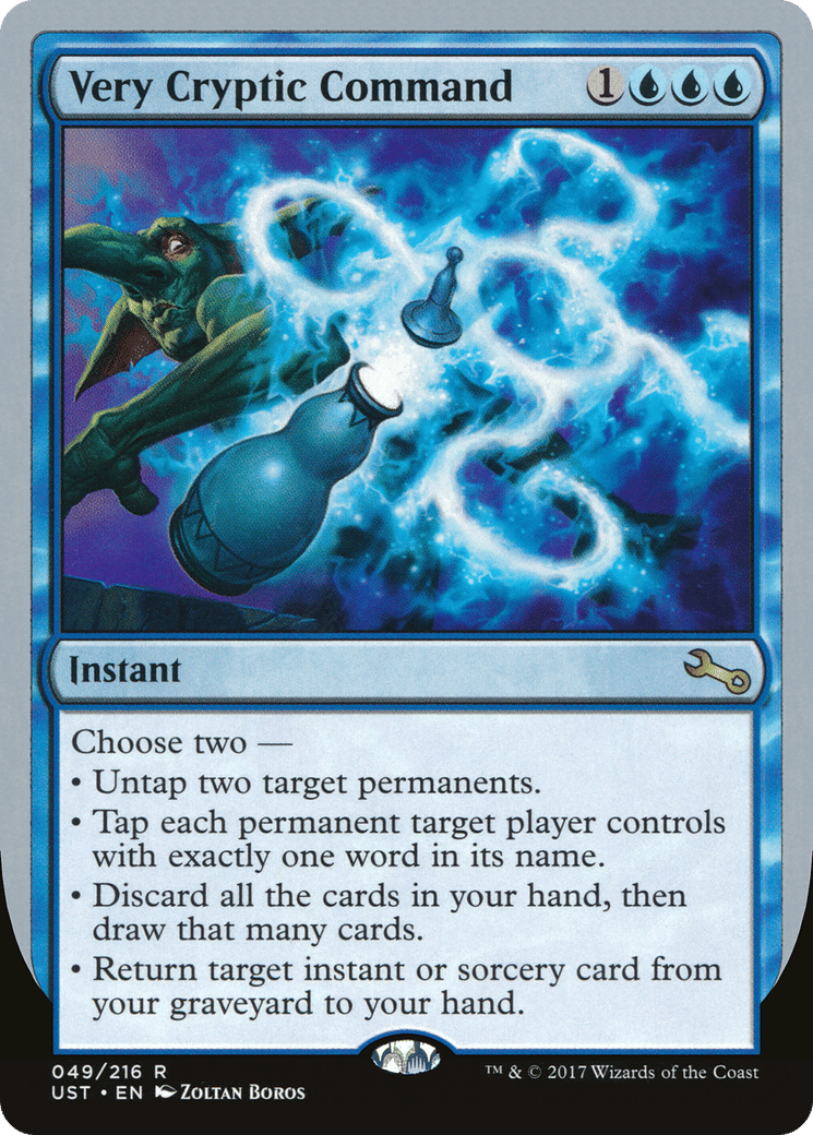 Very Cryptic Command — Unstable — Magic: The Gathering