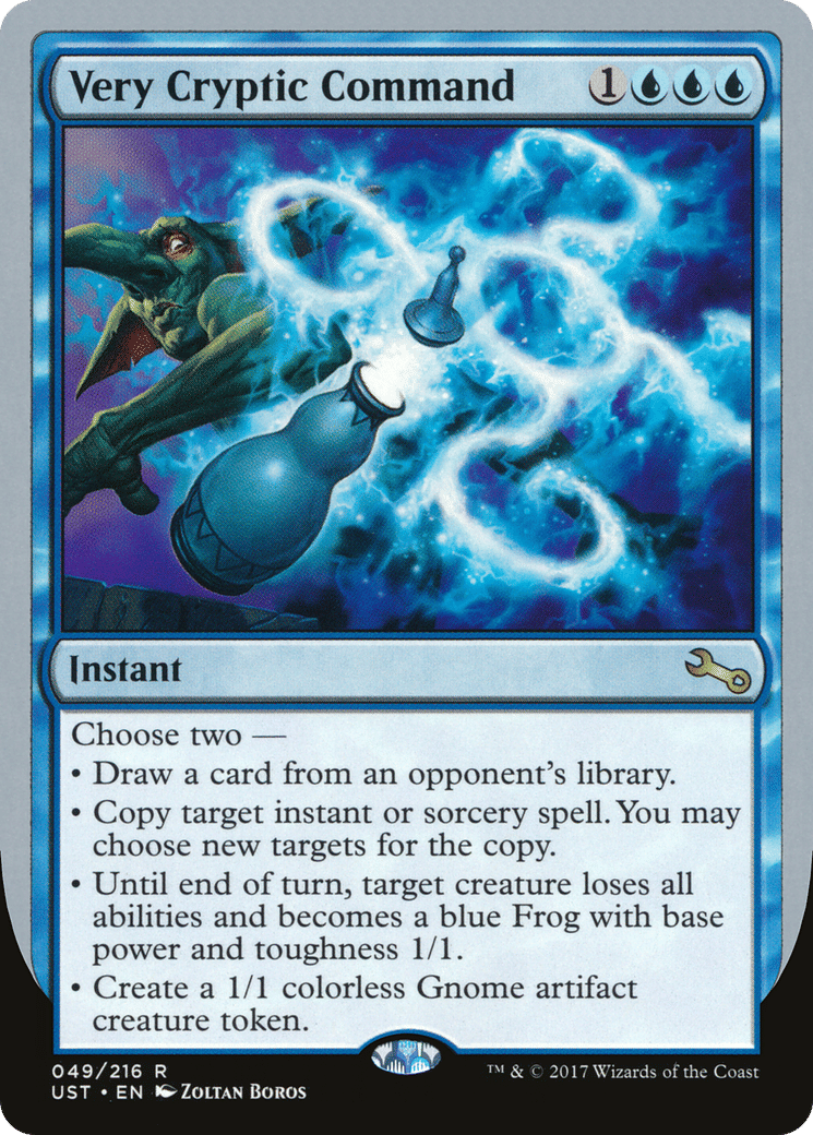 Very Cryptic Command — Unstable — Magic: The Gathering