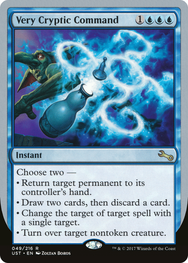 Very Cryptic Command — Unstable — Magic: The Gathering