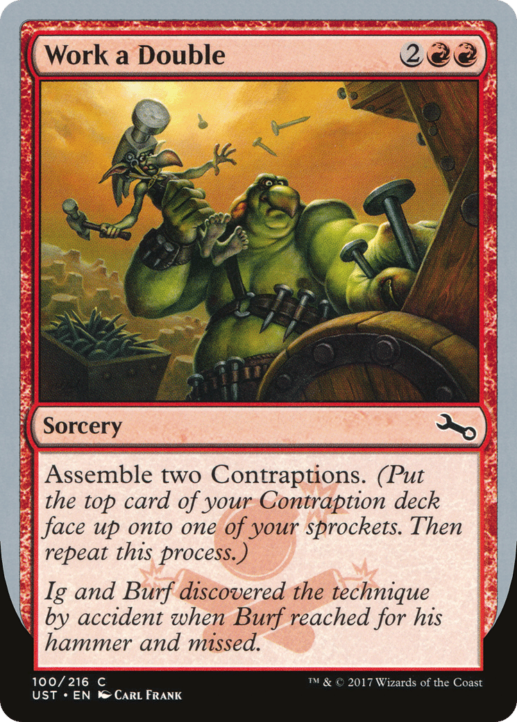 Work a Double — Unstable — Magic: The Gathering
