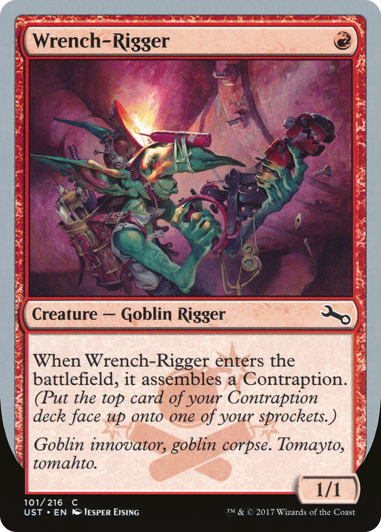 Wrench-Rigger — Unstable — Magic: The Gathering