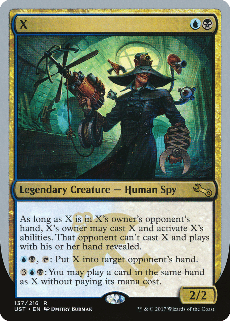 X — Unstable — Magic: The Gathering