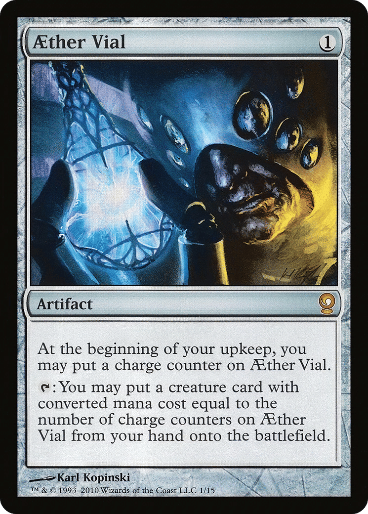 Aether Vial — From the Vault: Relics — Magic: The Gathering
