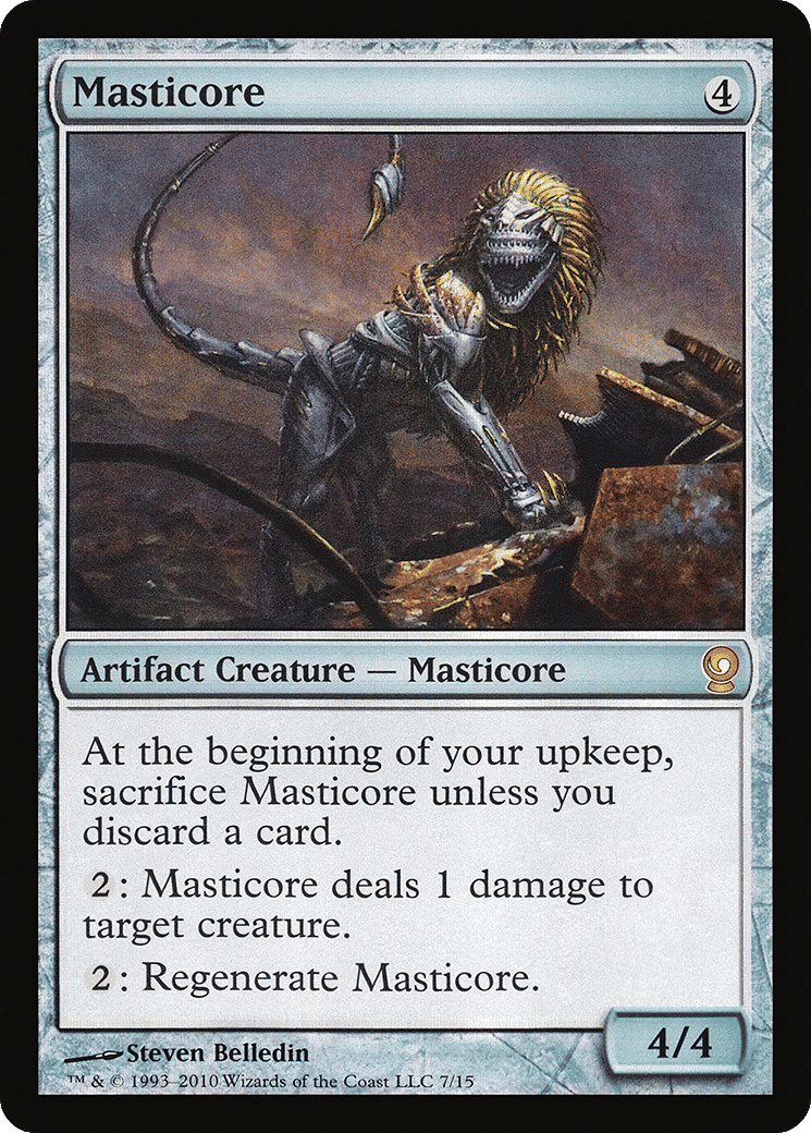 Masticore — From the Vault: Relics — Magic: The Gathering
