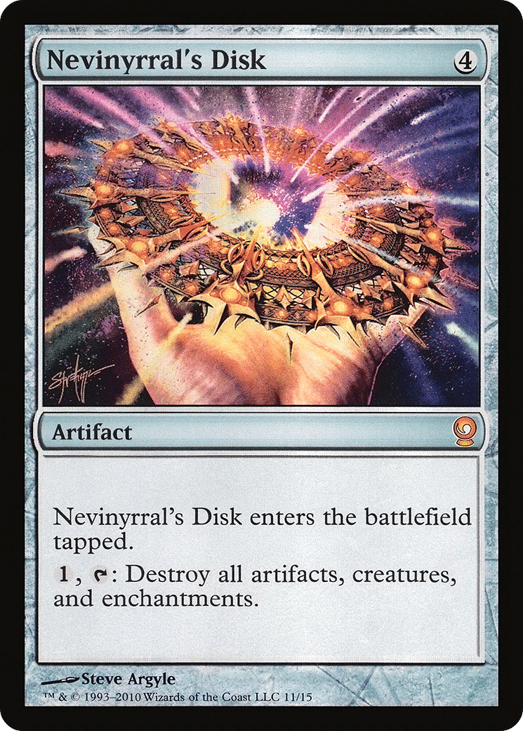 Nevinyrral's Disk — From the Vault: Relics — Magic: The Gathering