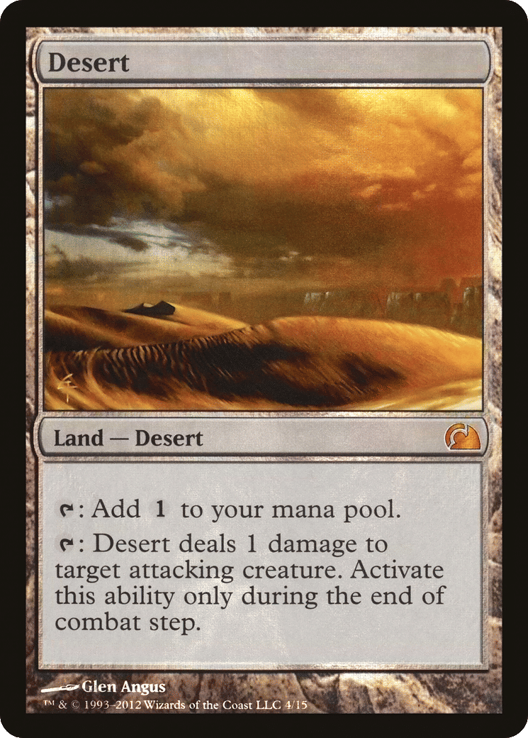 Desert — From the Vault: Realms — Magic: The Gathering