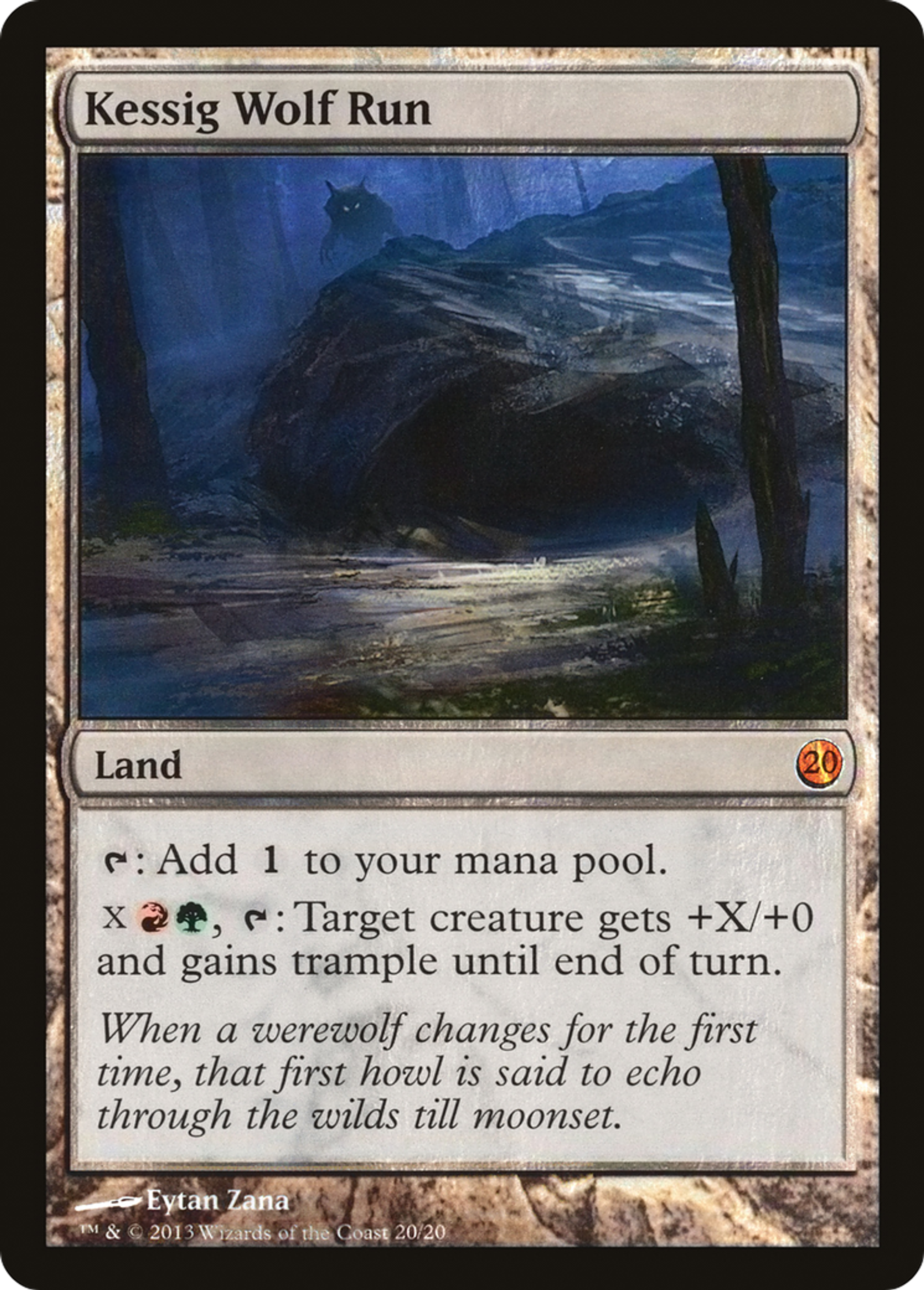 Garenne au Loup de Kessig — From the Vault: Twenty — Magic: The Gathering