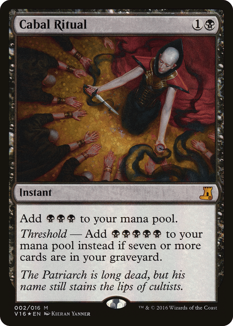Cabal Ritual — From the Vault: Lore — Magic: The Gathering