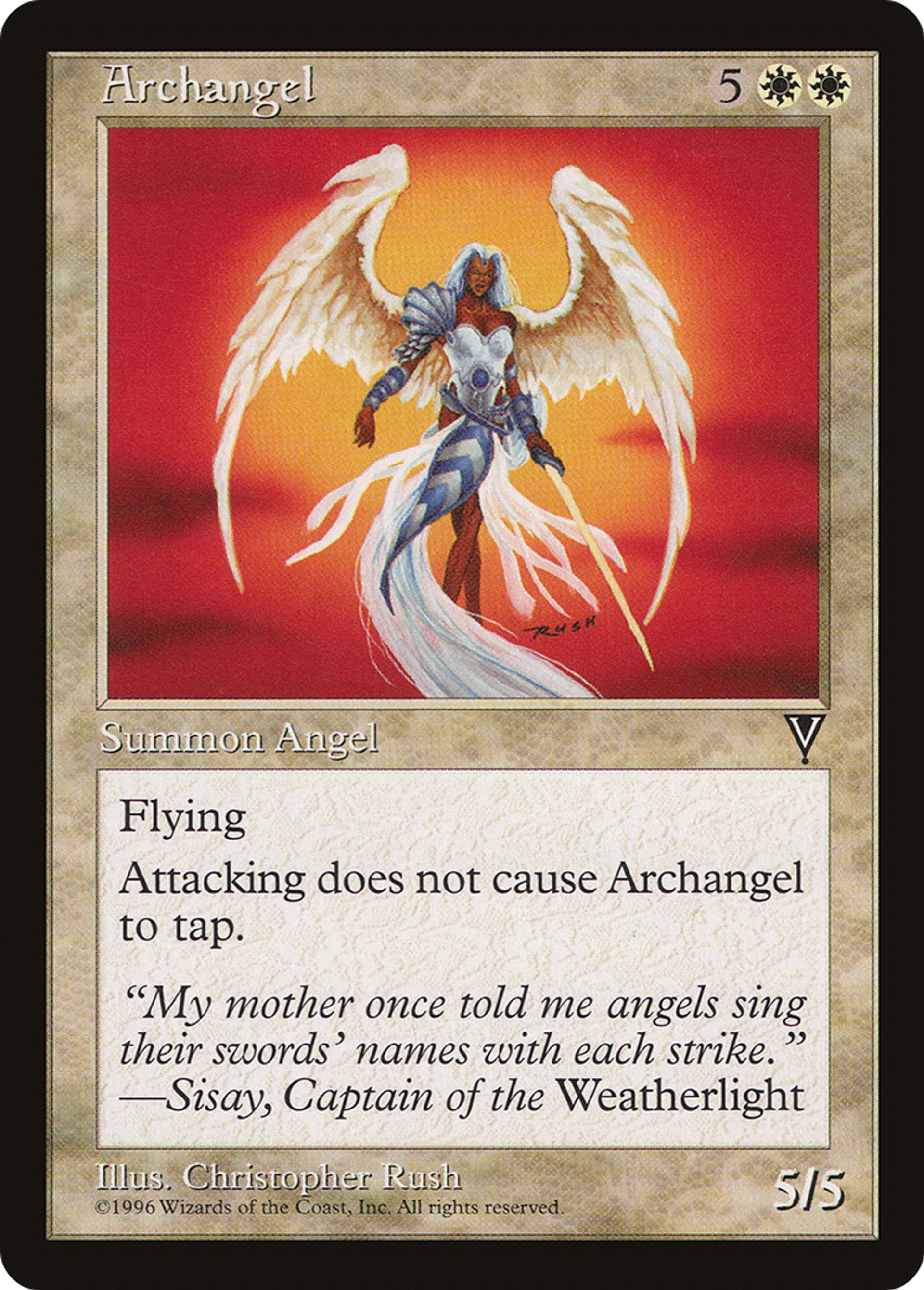 Archangel — Visions — Magic: The Gathering
