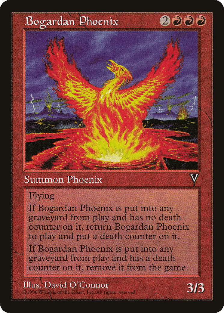 Bogardan Phoenix — Visions — Magic: The Gathering