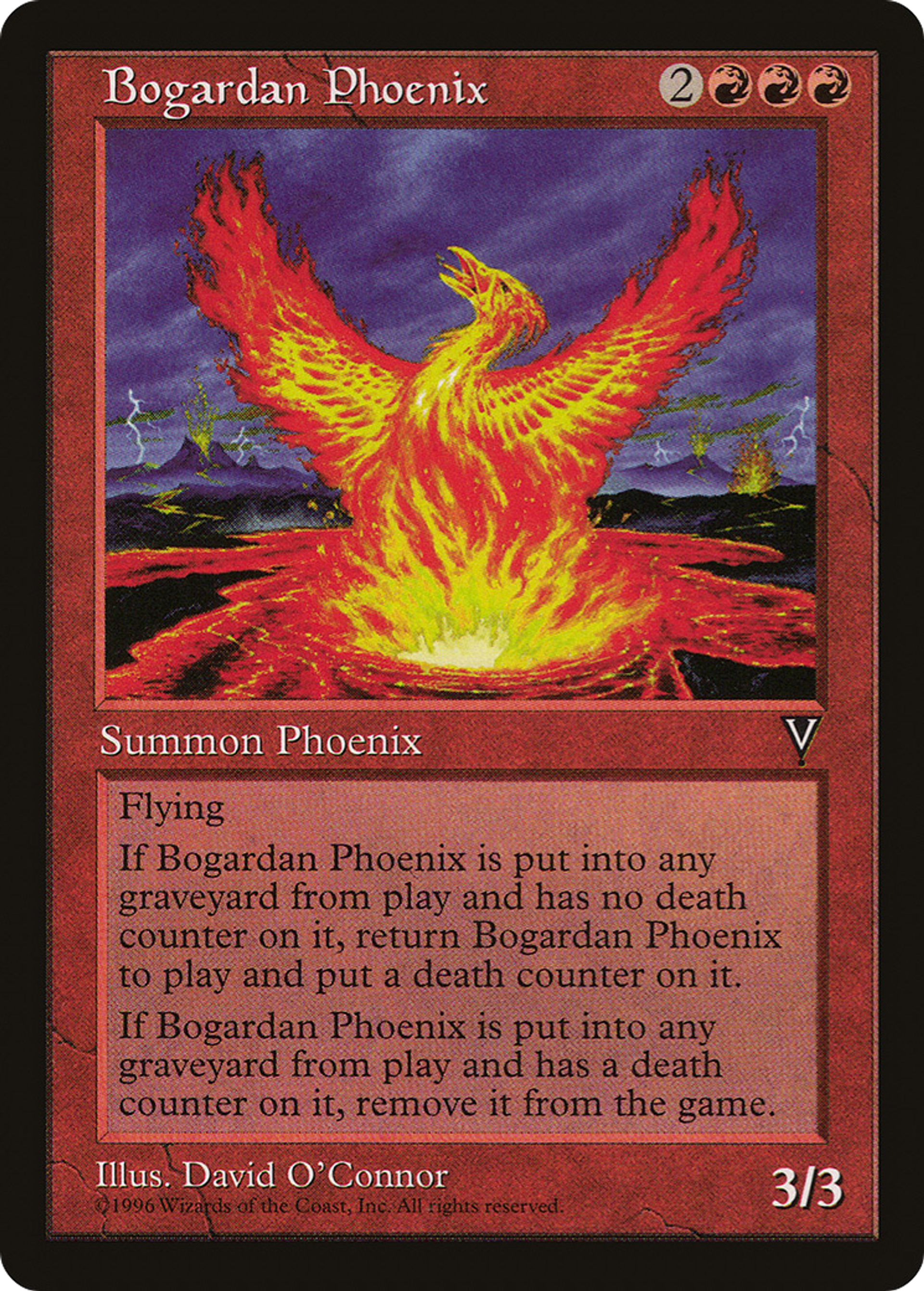 Bogardan Phoenix — Visions — Magic: The Gathering