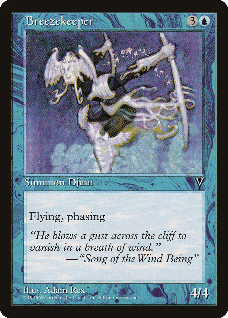 Breezekeeper — Visions — Magic: The Gathering