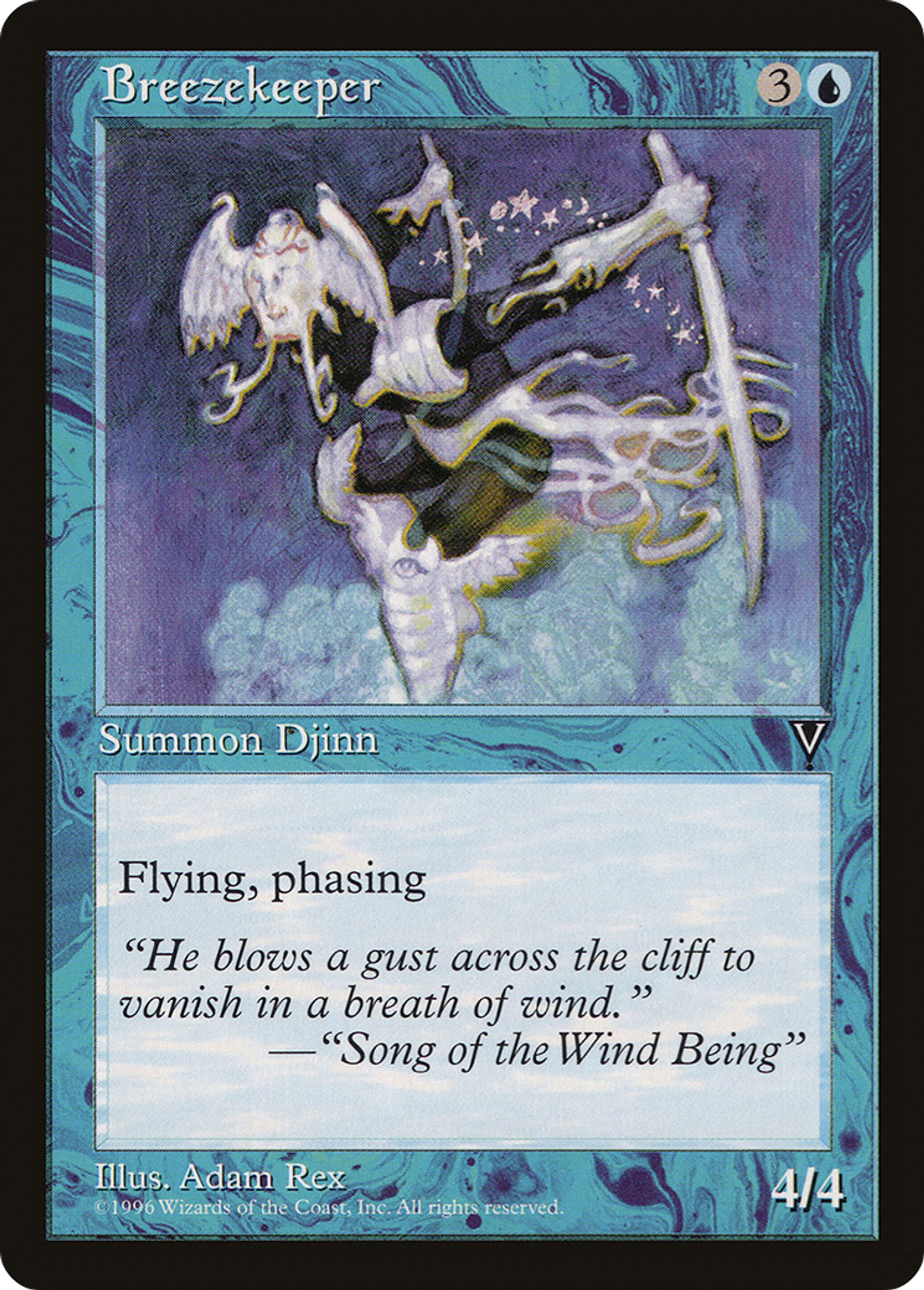 Breezekeeper — Visions — Magic: The Gathering