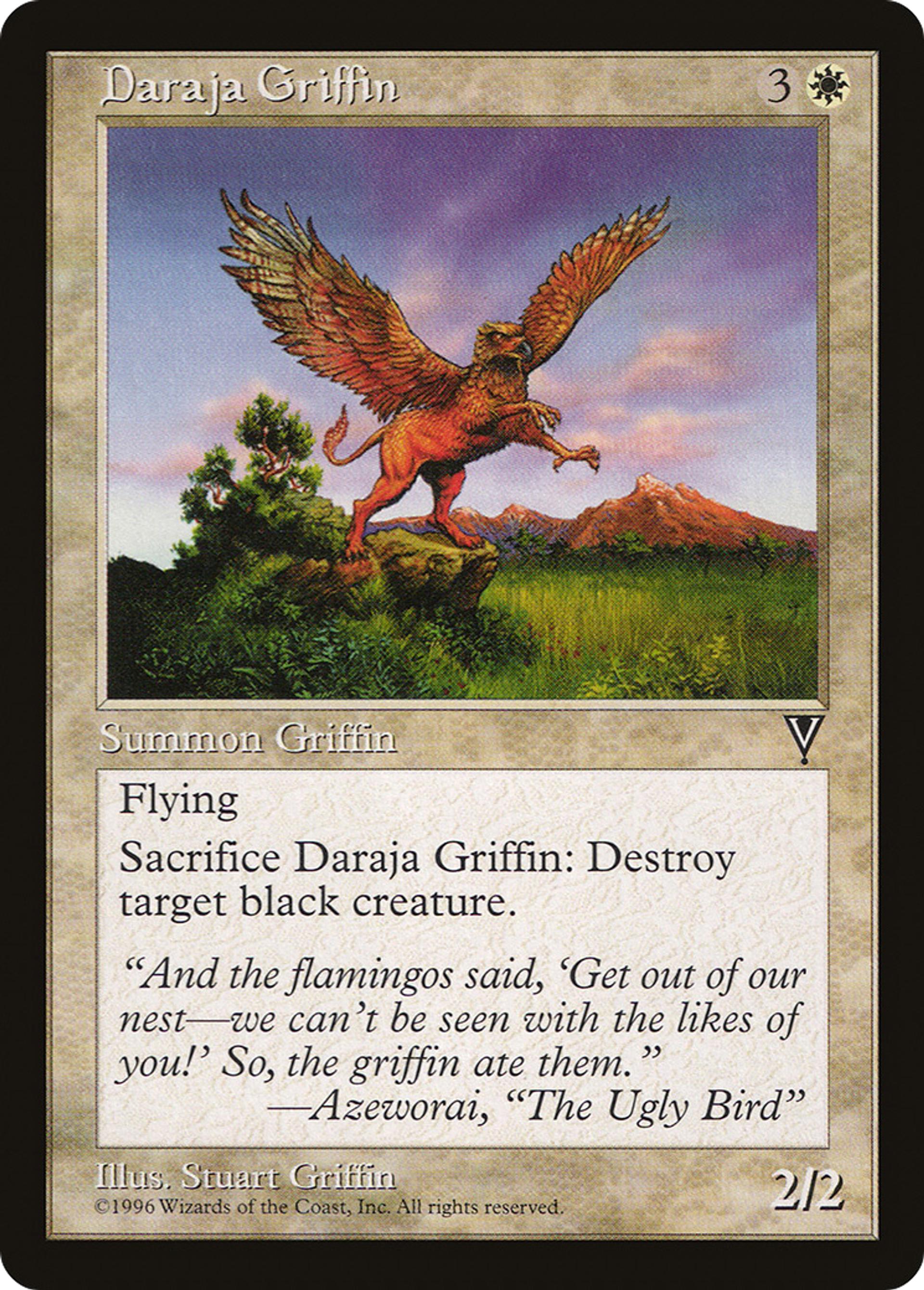 Daraja Griffin — Visions — Magic: The Gathering