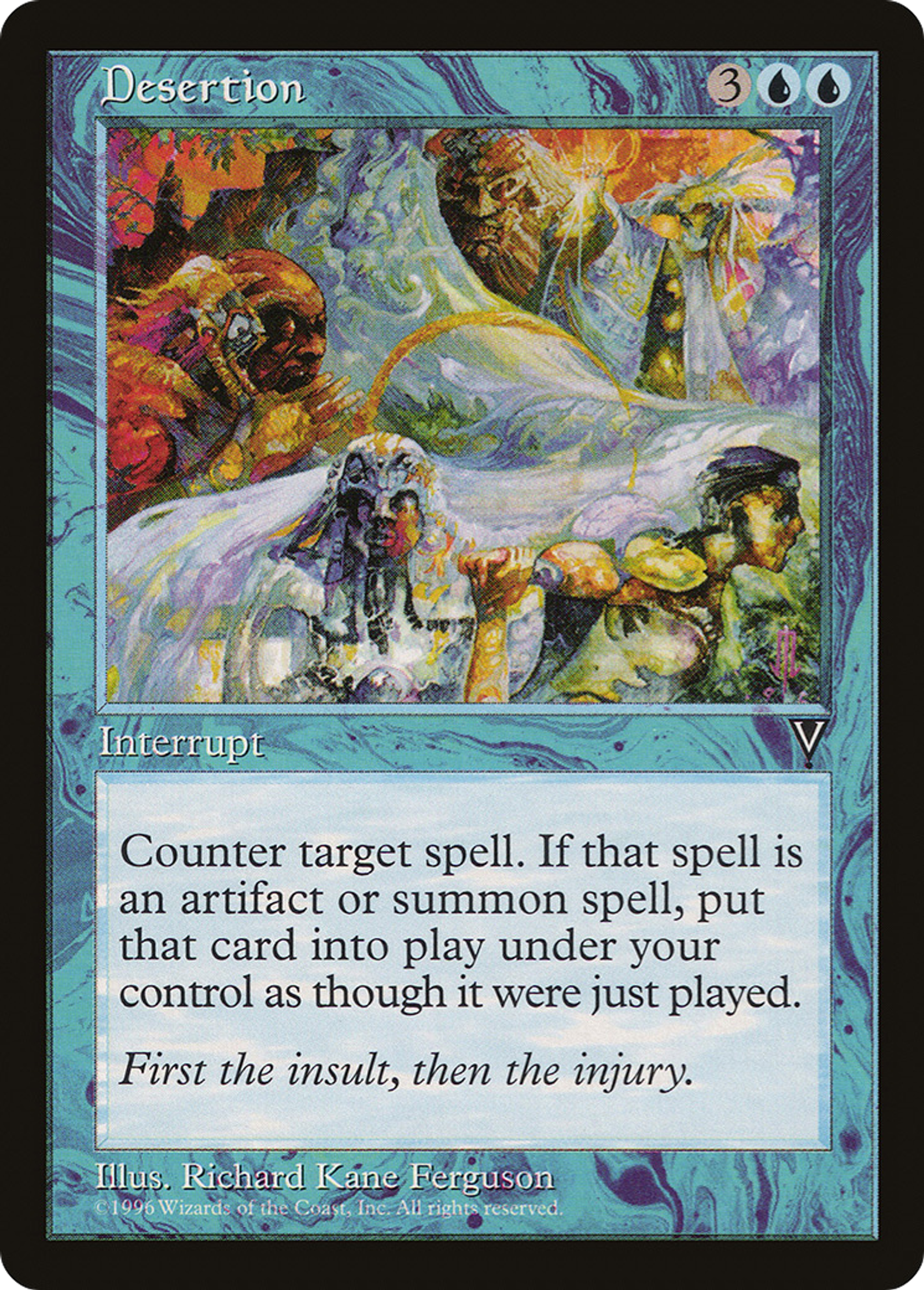 Desertion — Visions — Magic: The Gathering