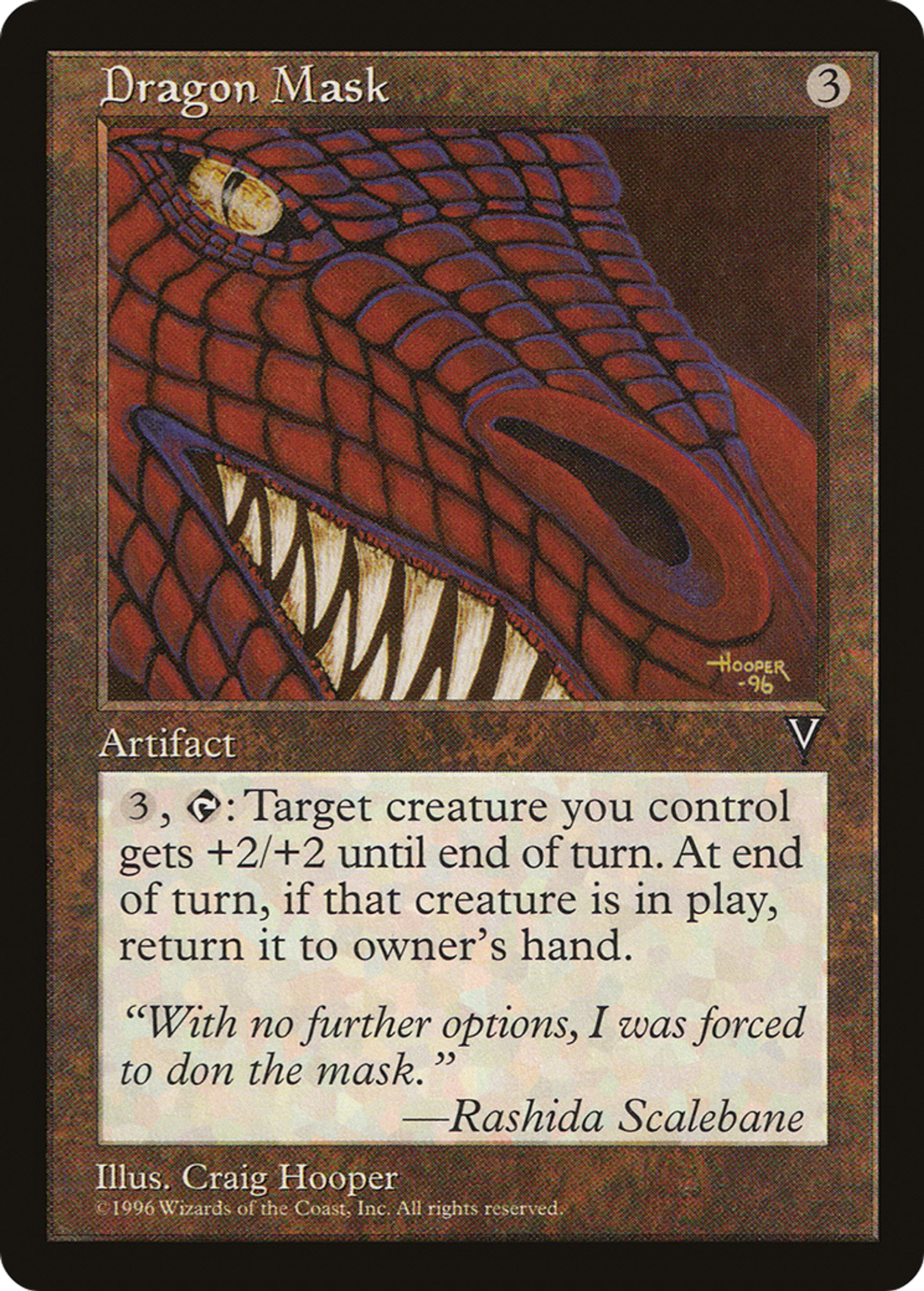 Dragon Mask — Visions — Magic: The Gathering