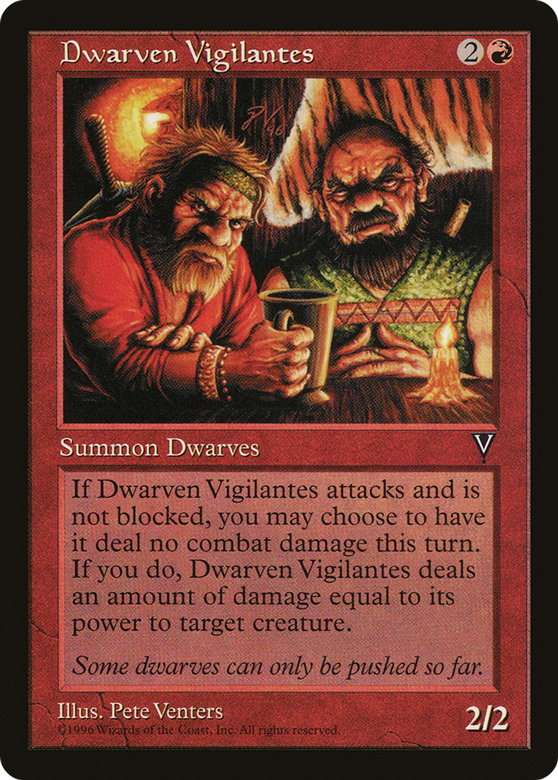 Dwarven Vigilantes — Visions — Magic: The Gathering