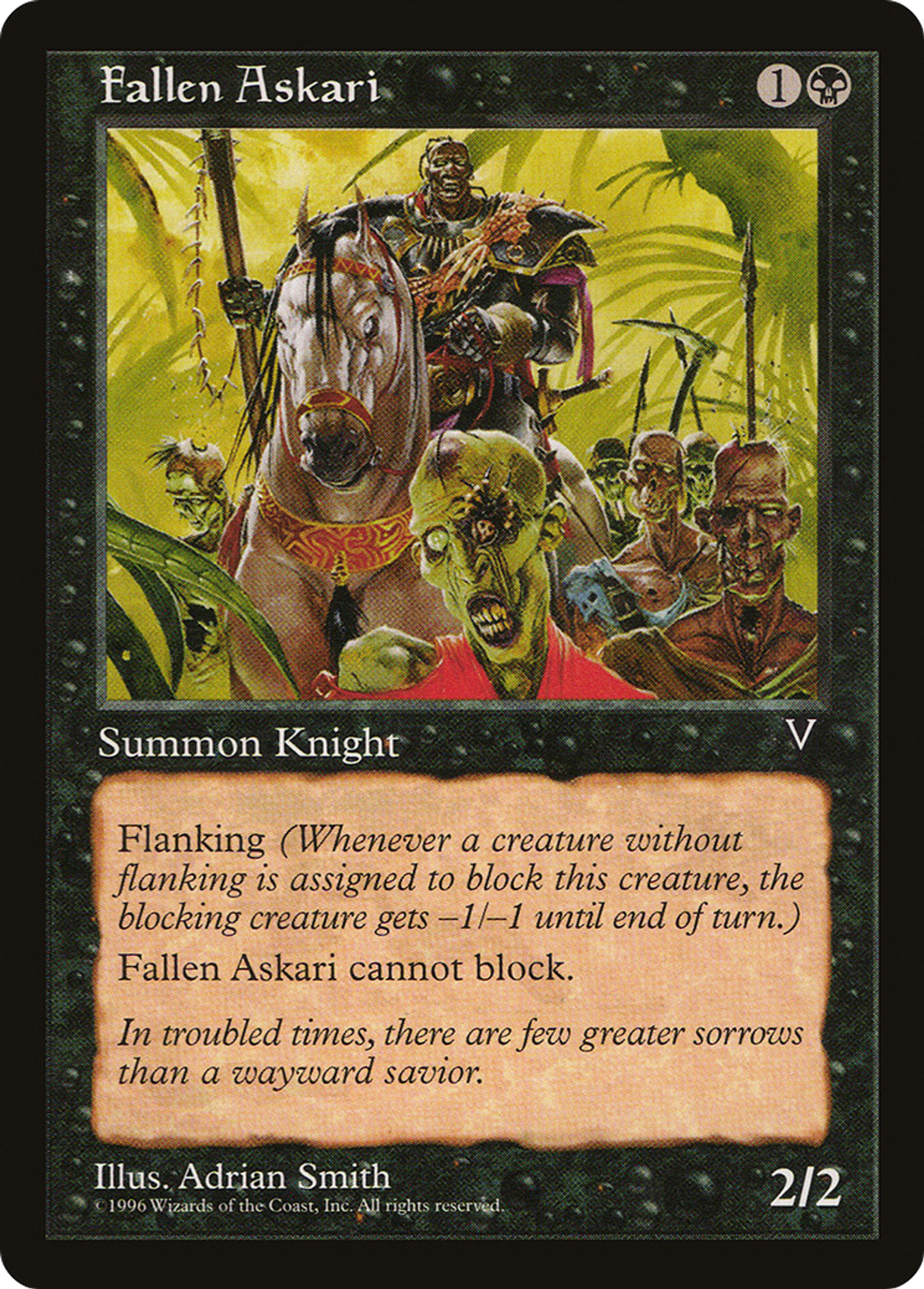 Fallen Askari — Visions — Magic: The Gathering