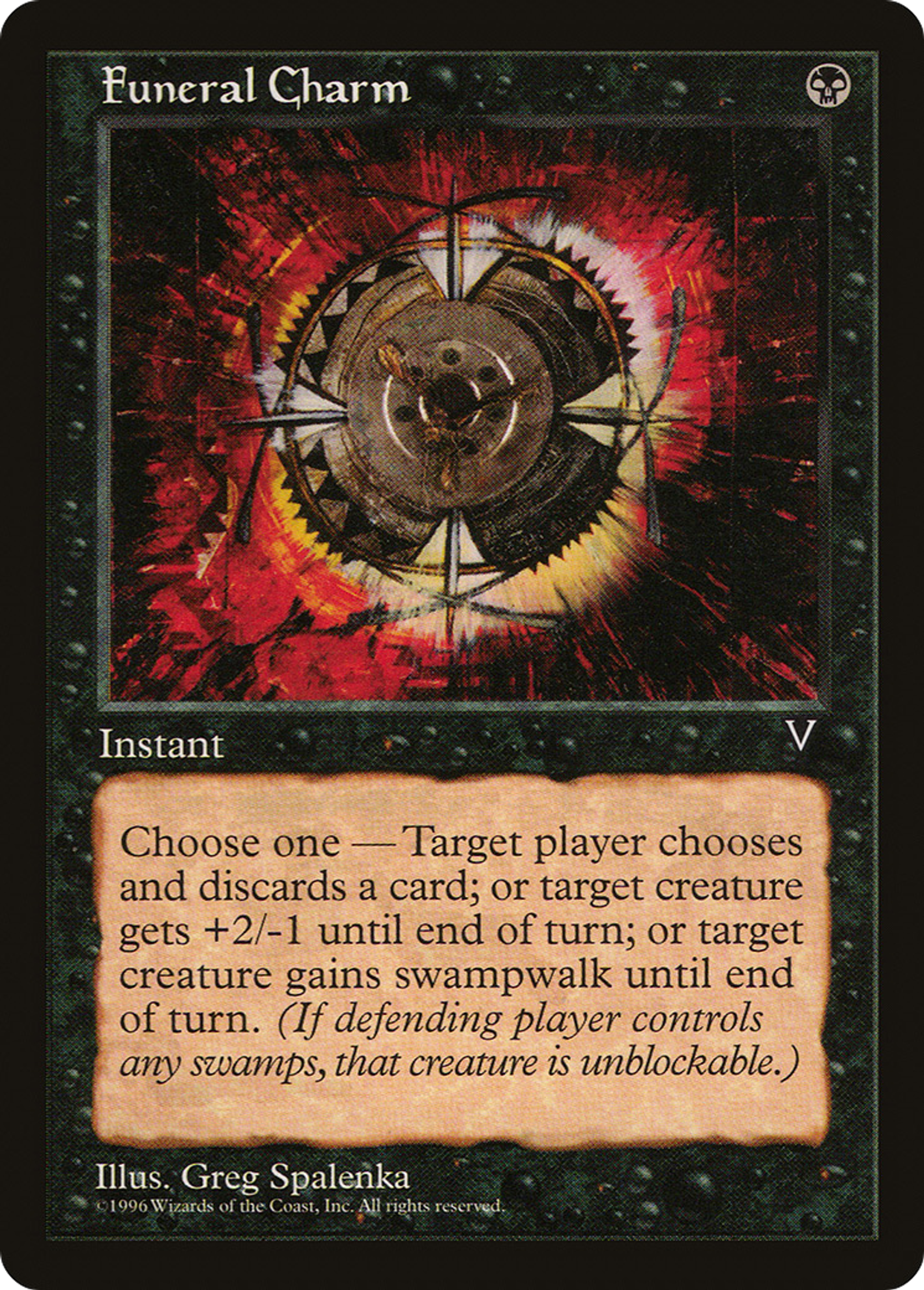Funeral Charm — Visions — Magic: The Gathering