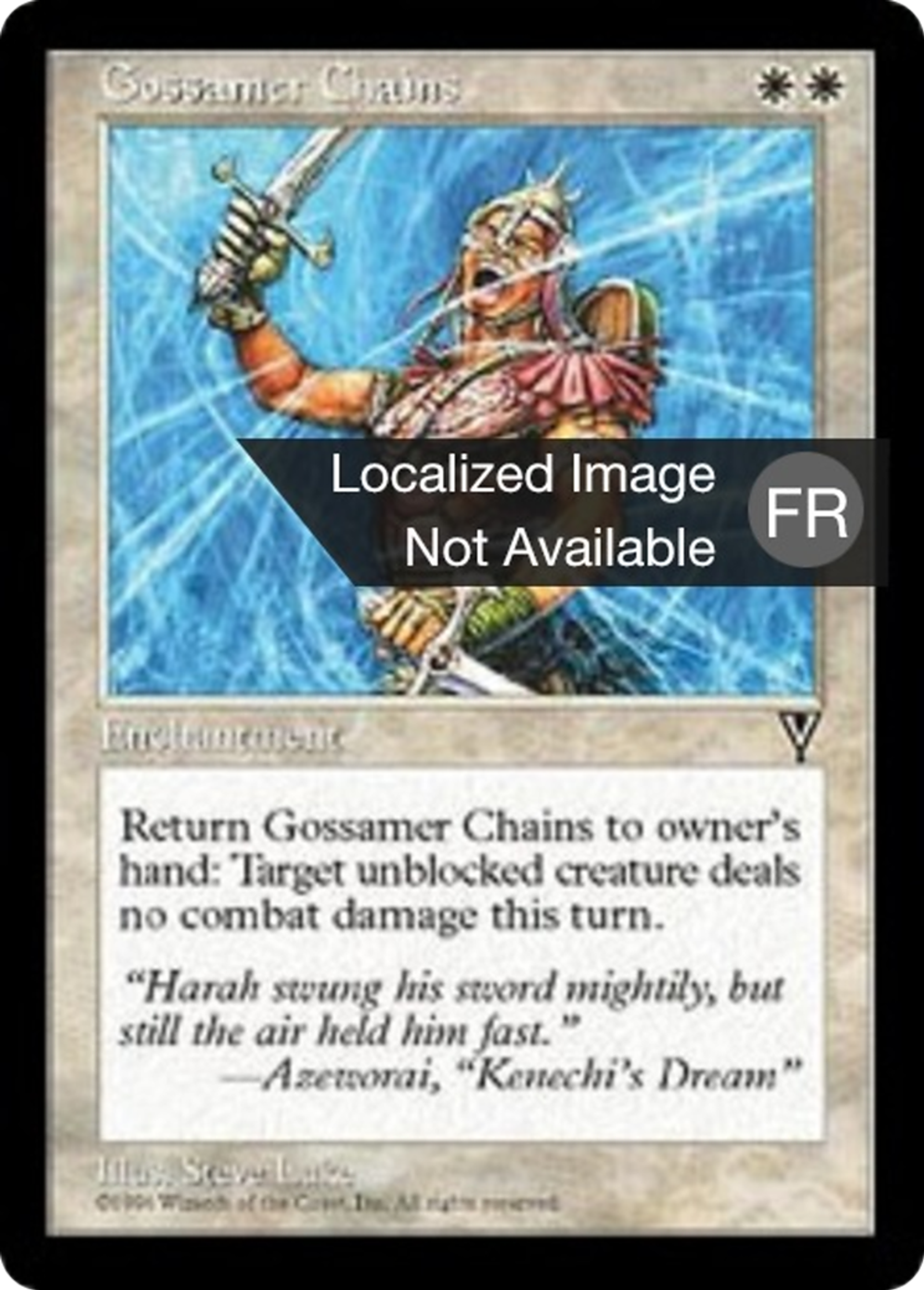 Chaînes de filandres — Visions — Magic: The Gathering