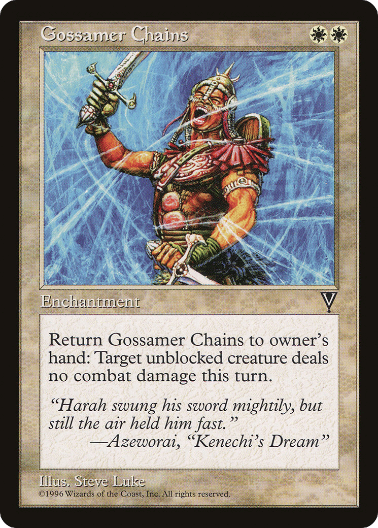 Gossamer Chains — Visions — Magic: The Gathering