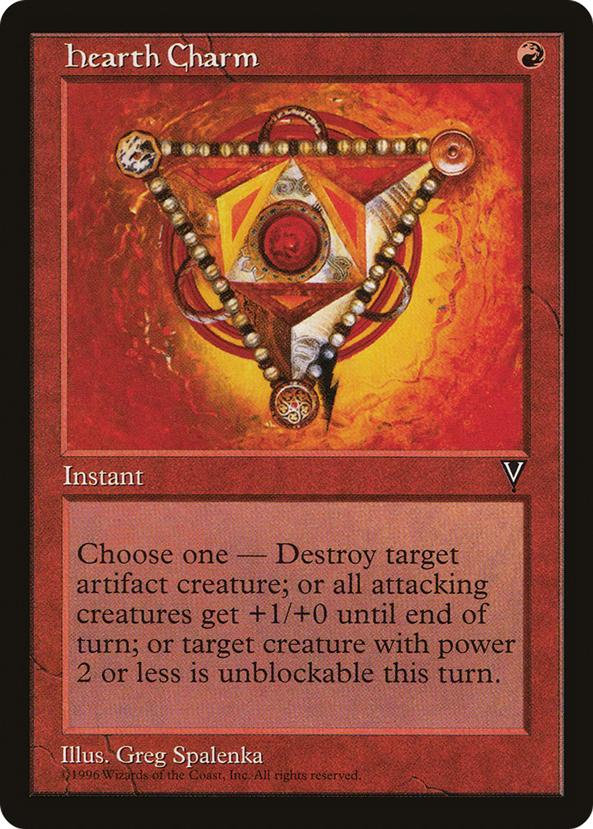 Hearth Charm — Visions — Magic: The Gathering