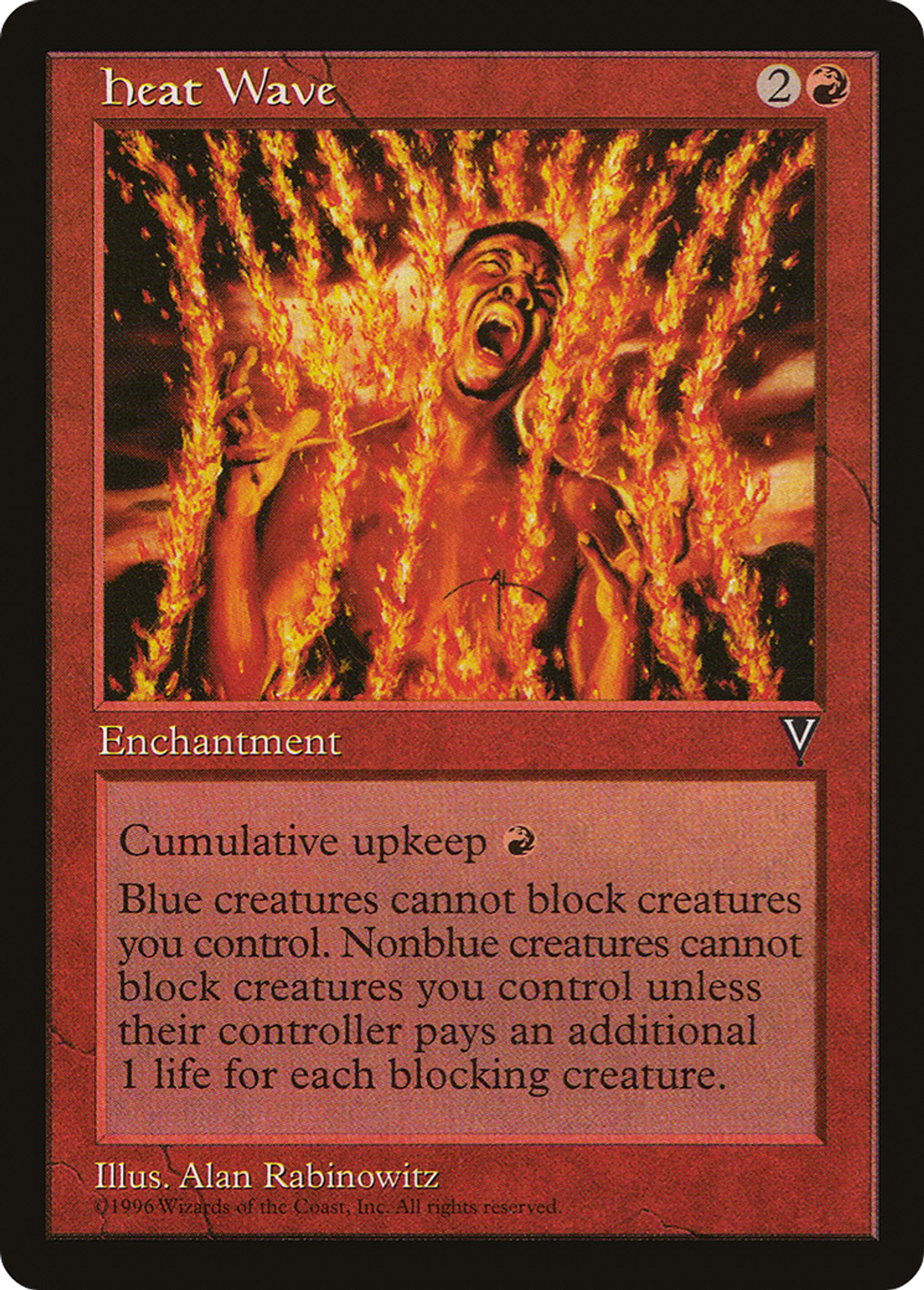 Heat Wave — Visions — Magic: The Gathering