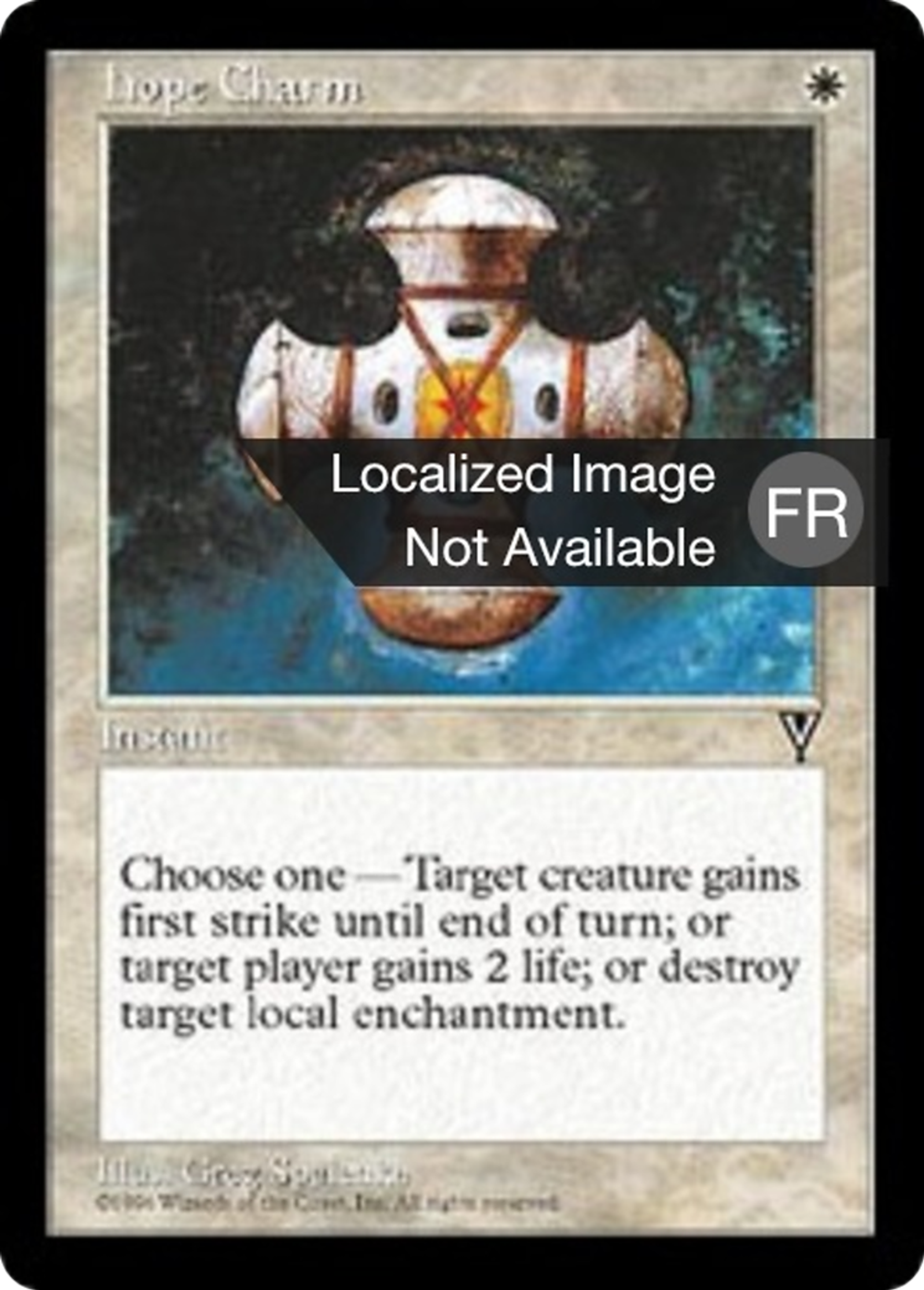 Charme d'espoir — Visions — Magic: The Gathering