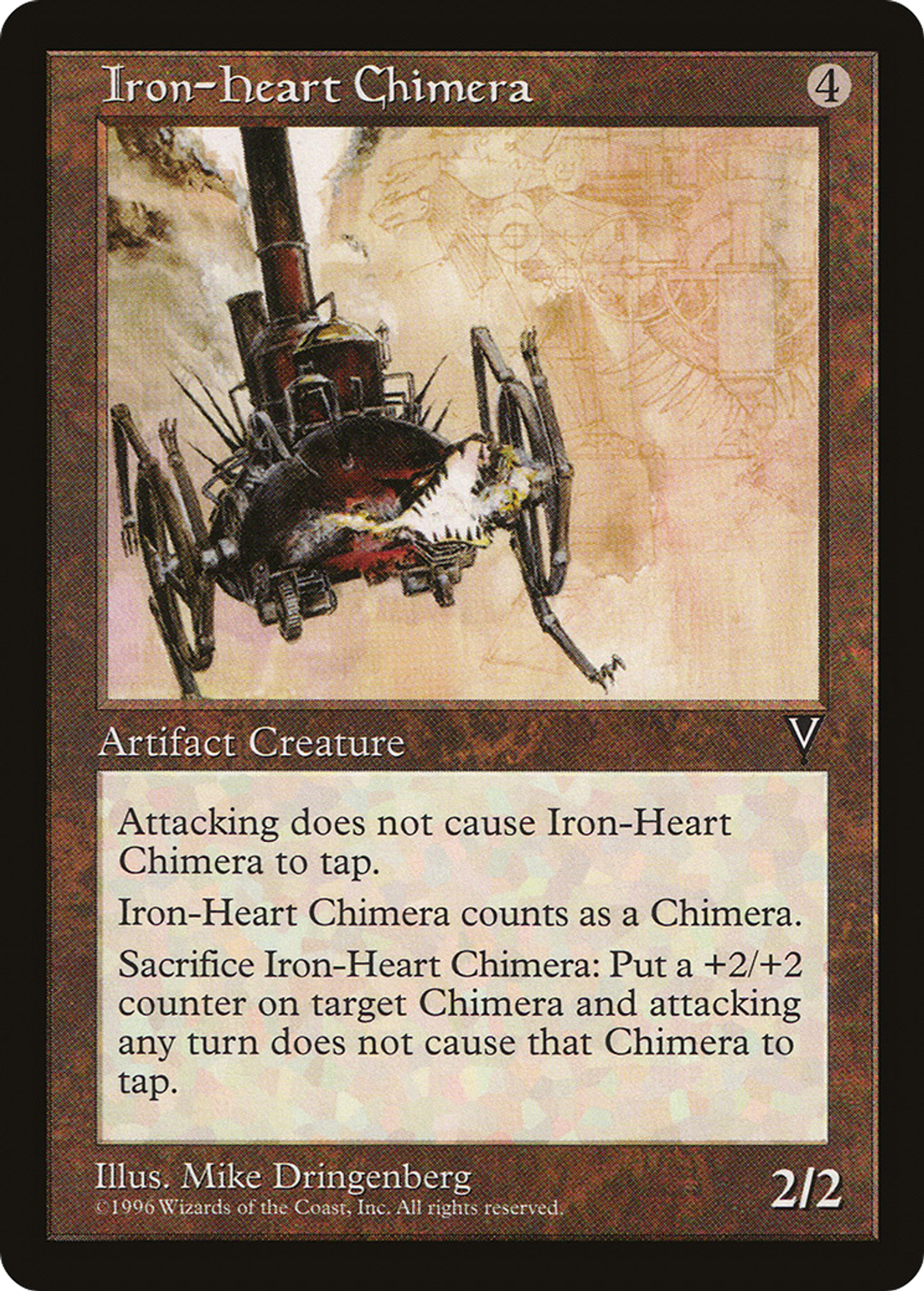 Iron-Heart Chimera — Visions — Magic: The Gathering