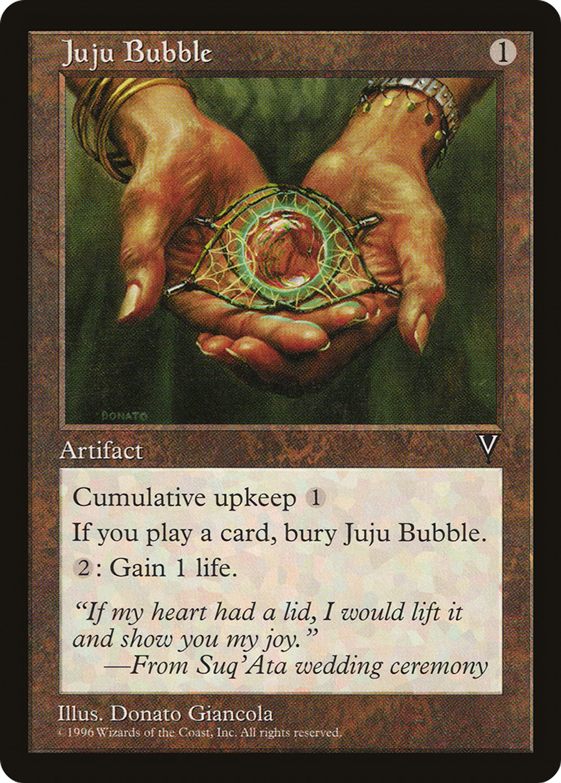 Juju Bubble — Visions — Magic: The Gathering