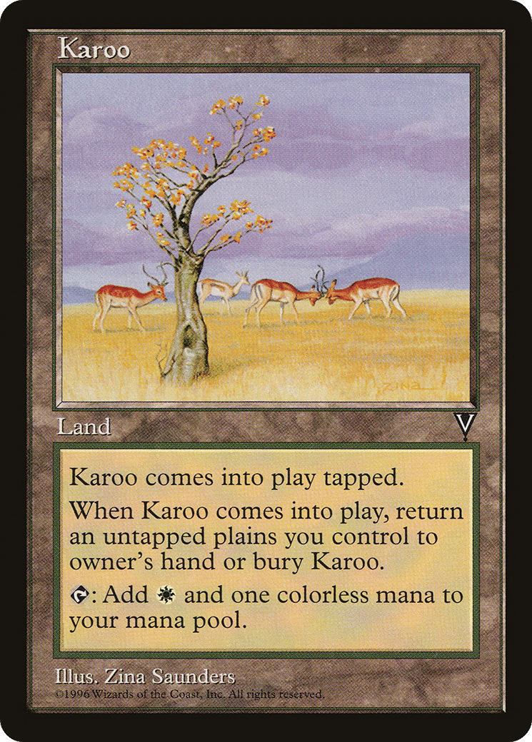 Karoo — Visions — Magic: The Gathering